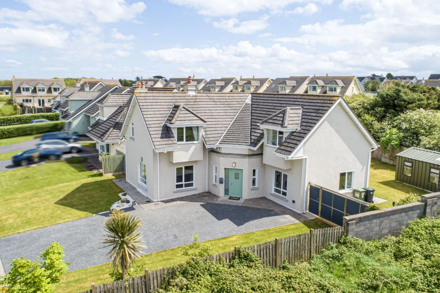 25 Airfield Point — the detached home on its private end site