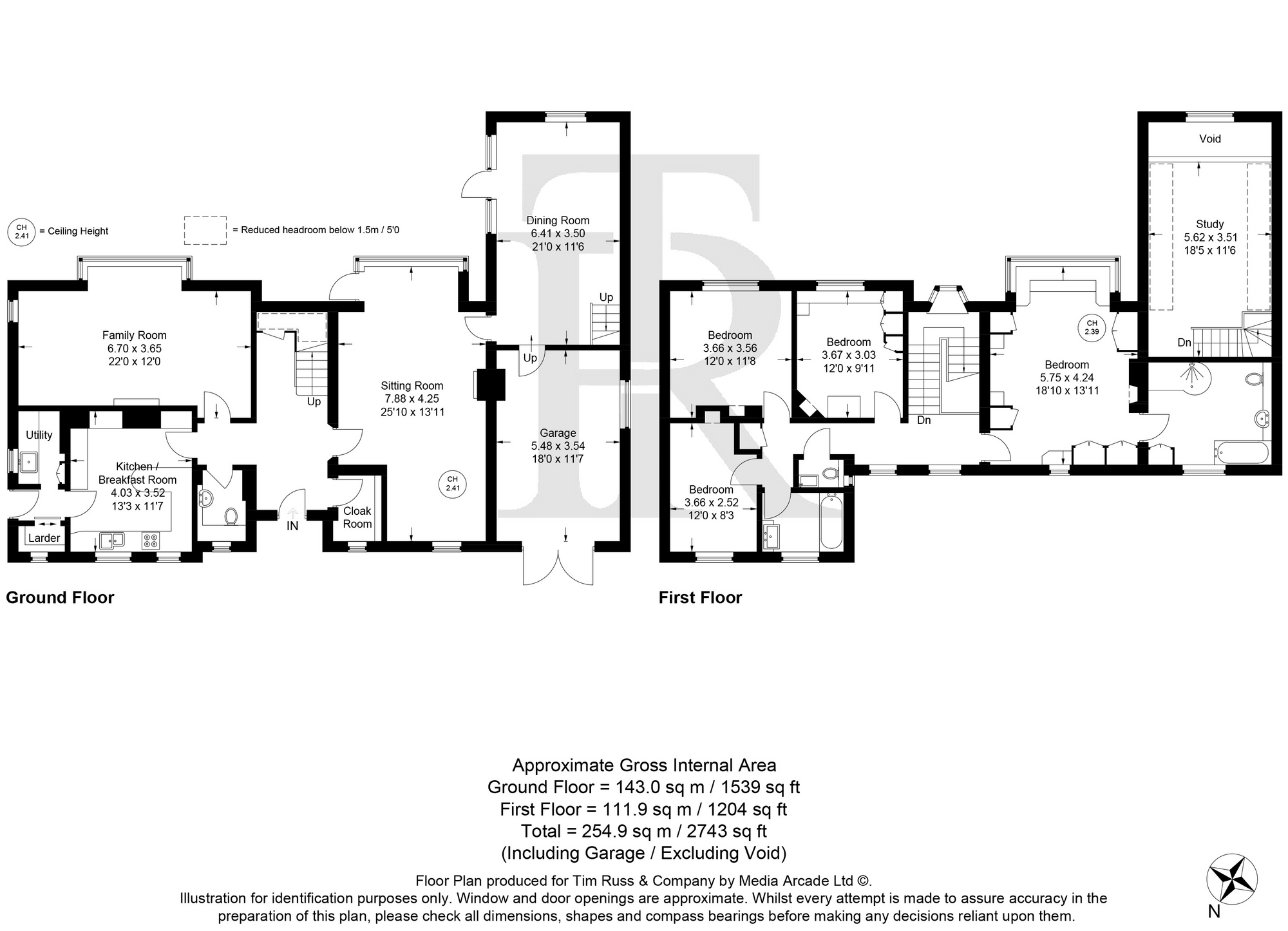 The composite floor plan for Caledon Road