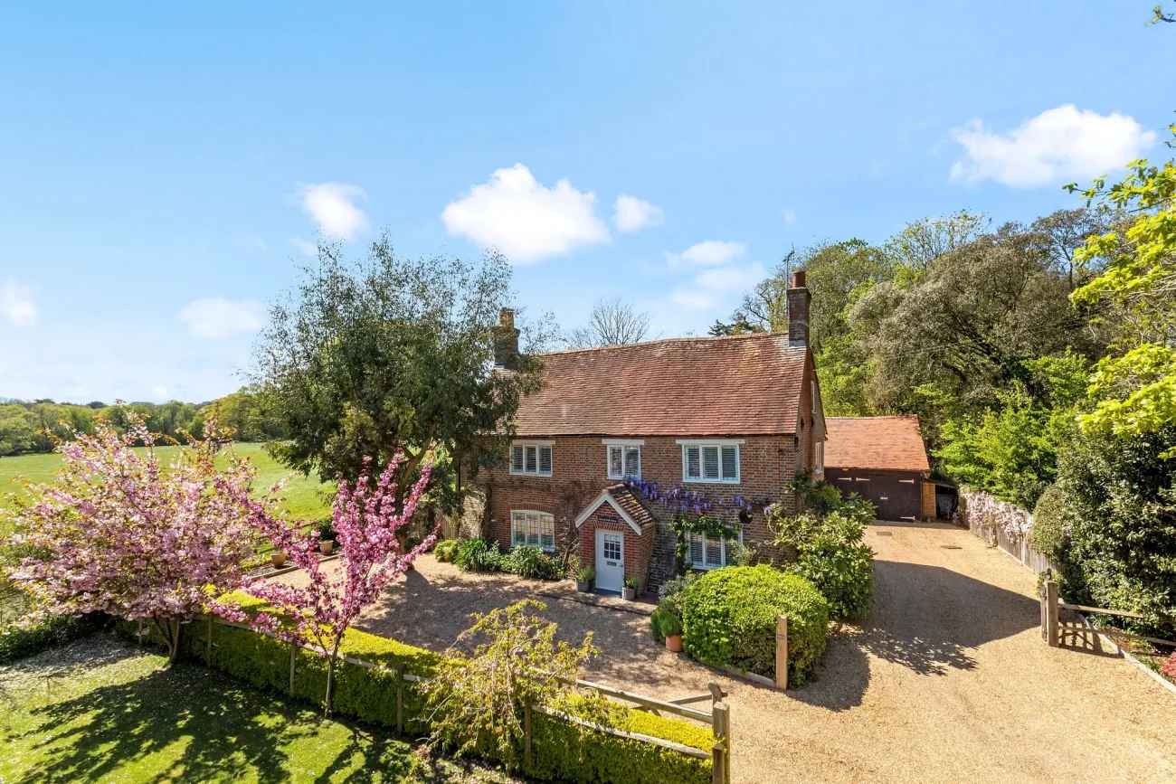 Castle Goring Way — rear elevation with south-facing garden