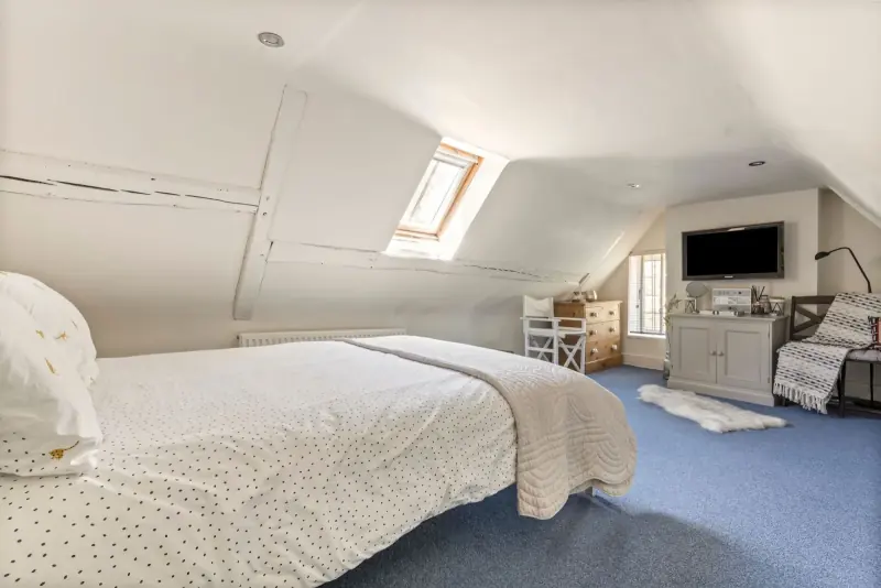Top-floor bedroom