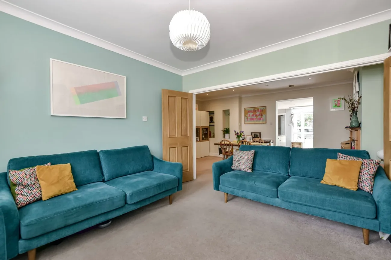 The living room