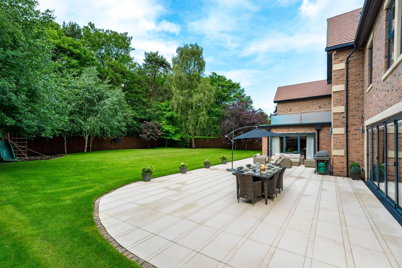 The front elevation