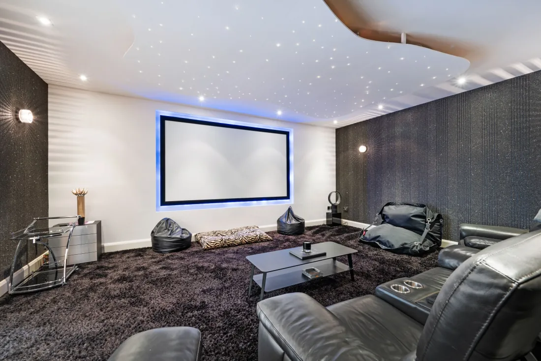 The formal sitting room