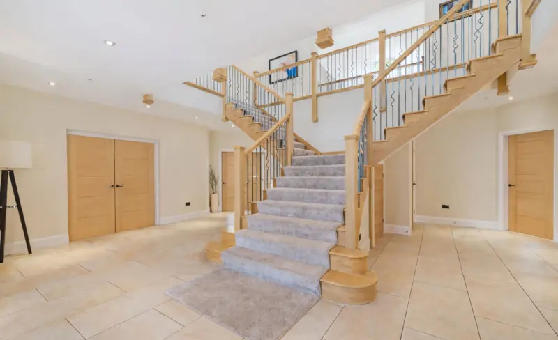 The entrance hall
