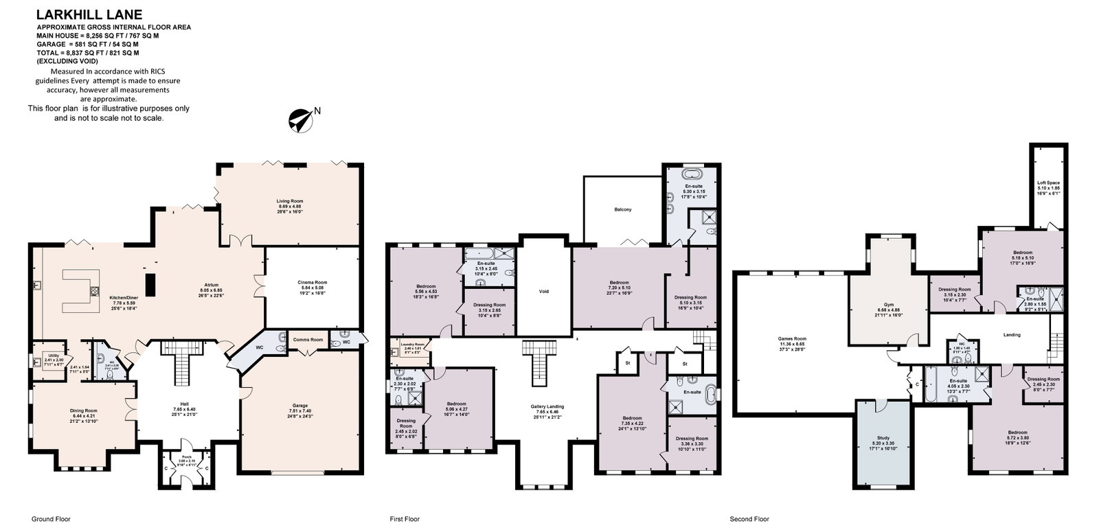The composite floor plan for Forest Edge