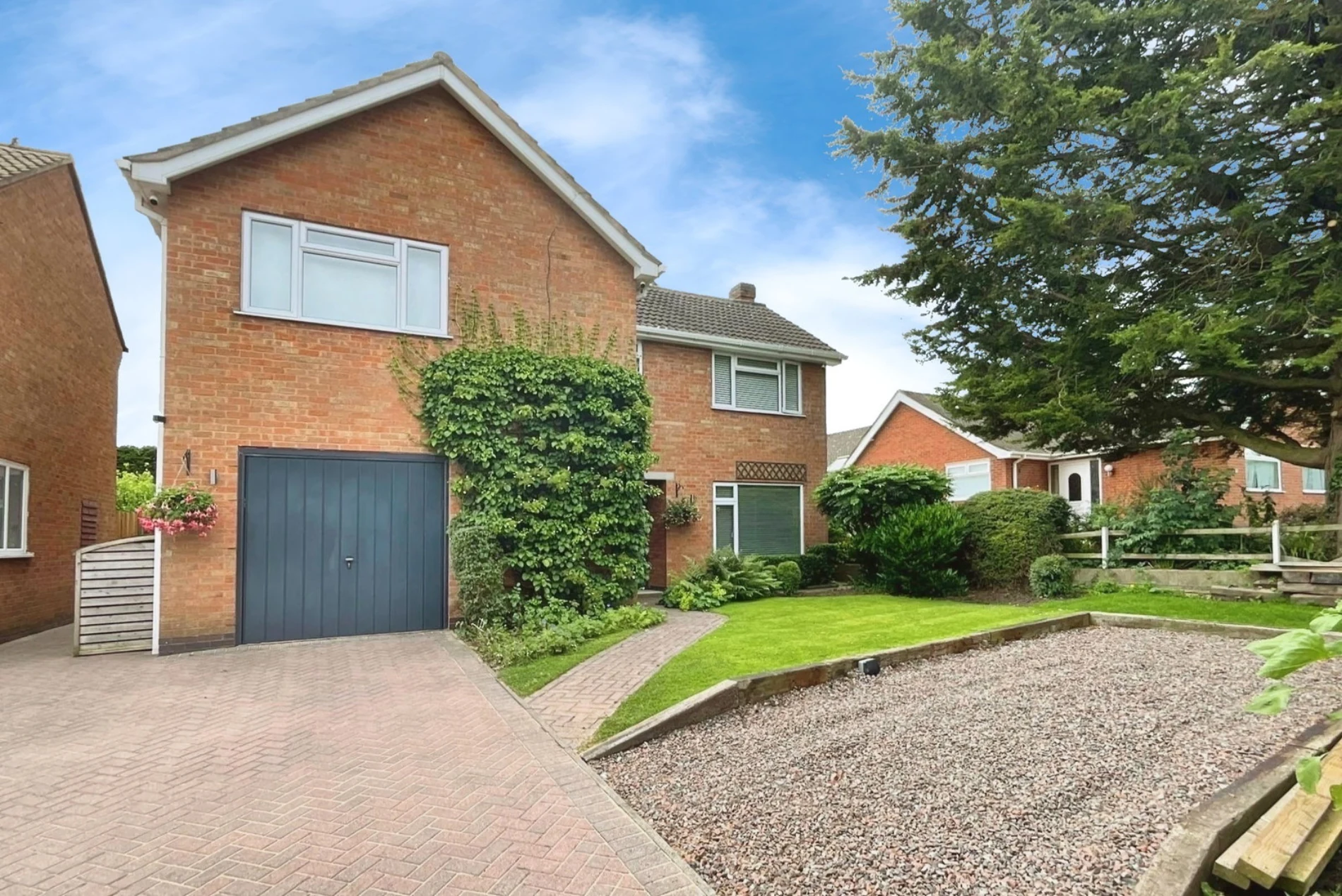 Front elevation, Green Road, Broughton Astley