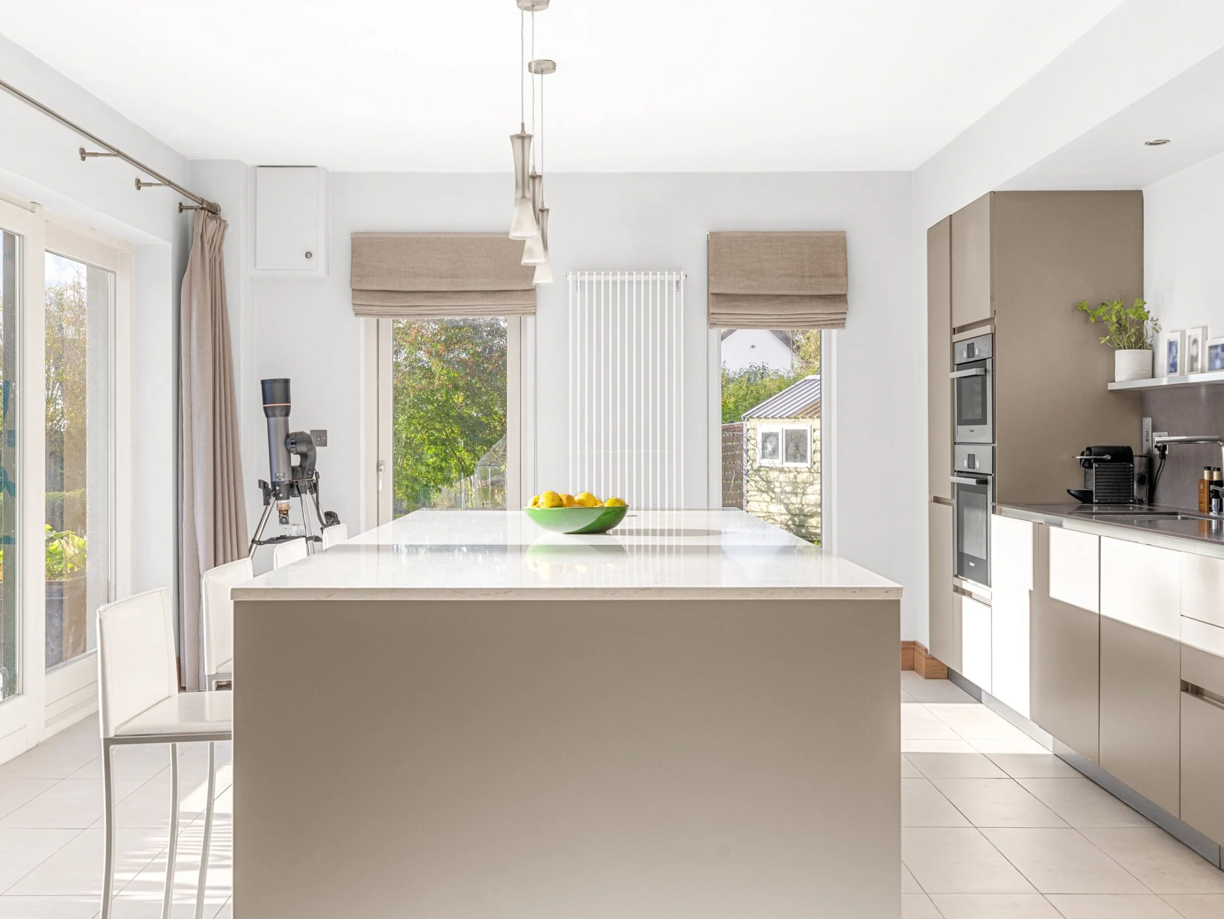 Kilbelin Lane — kitchen island and seating