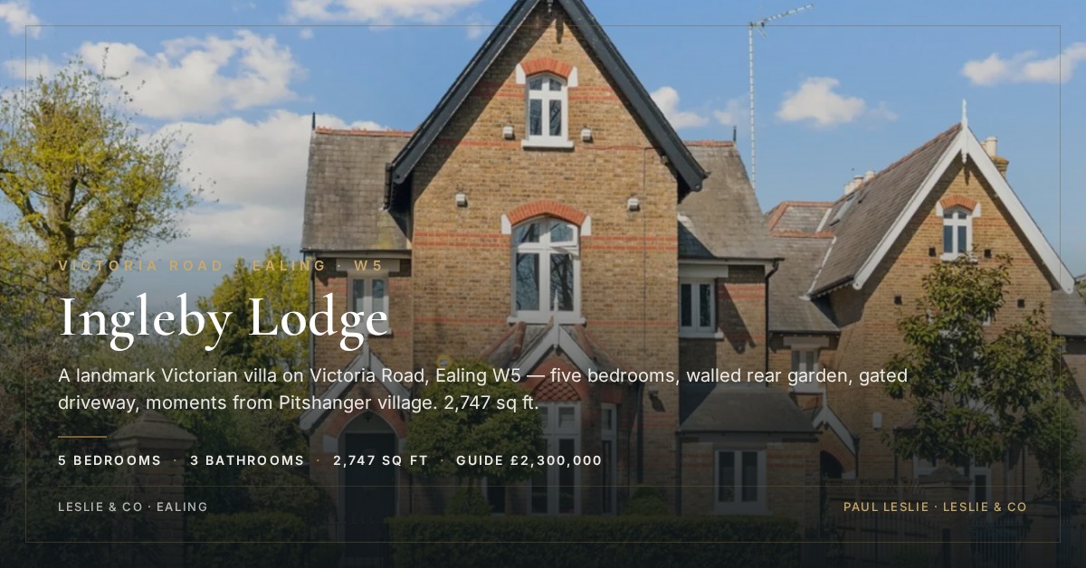 Ingleby Lodge, Victoria Road, Ealing W5