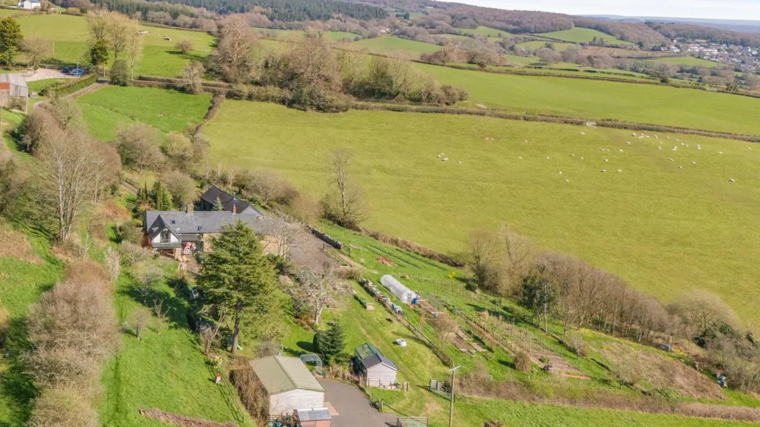 Aerial across the Severn valley