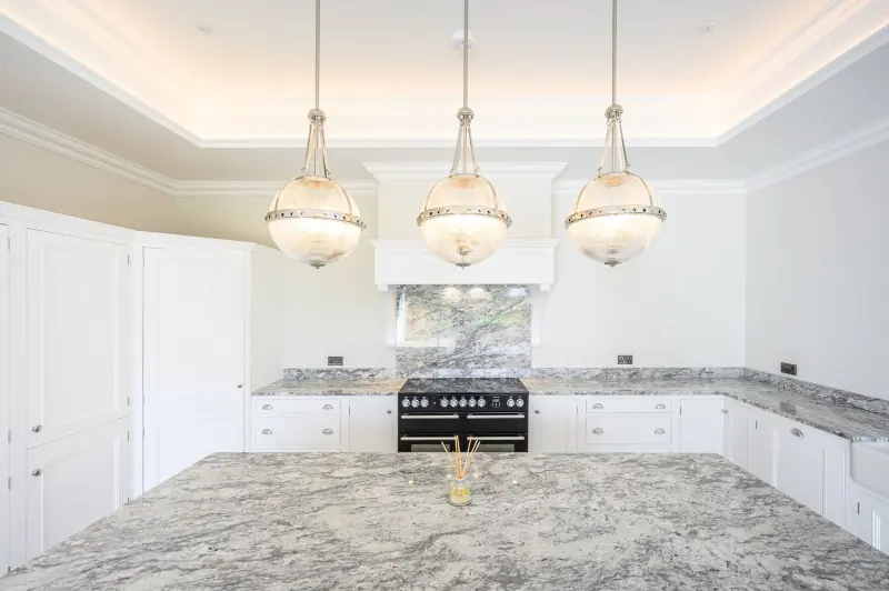 The south-facing kitchen breakfast room