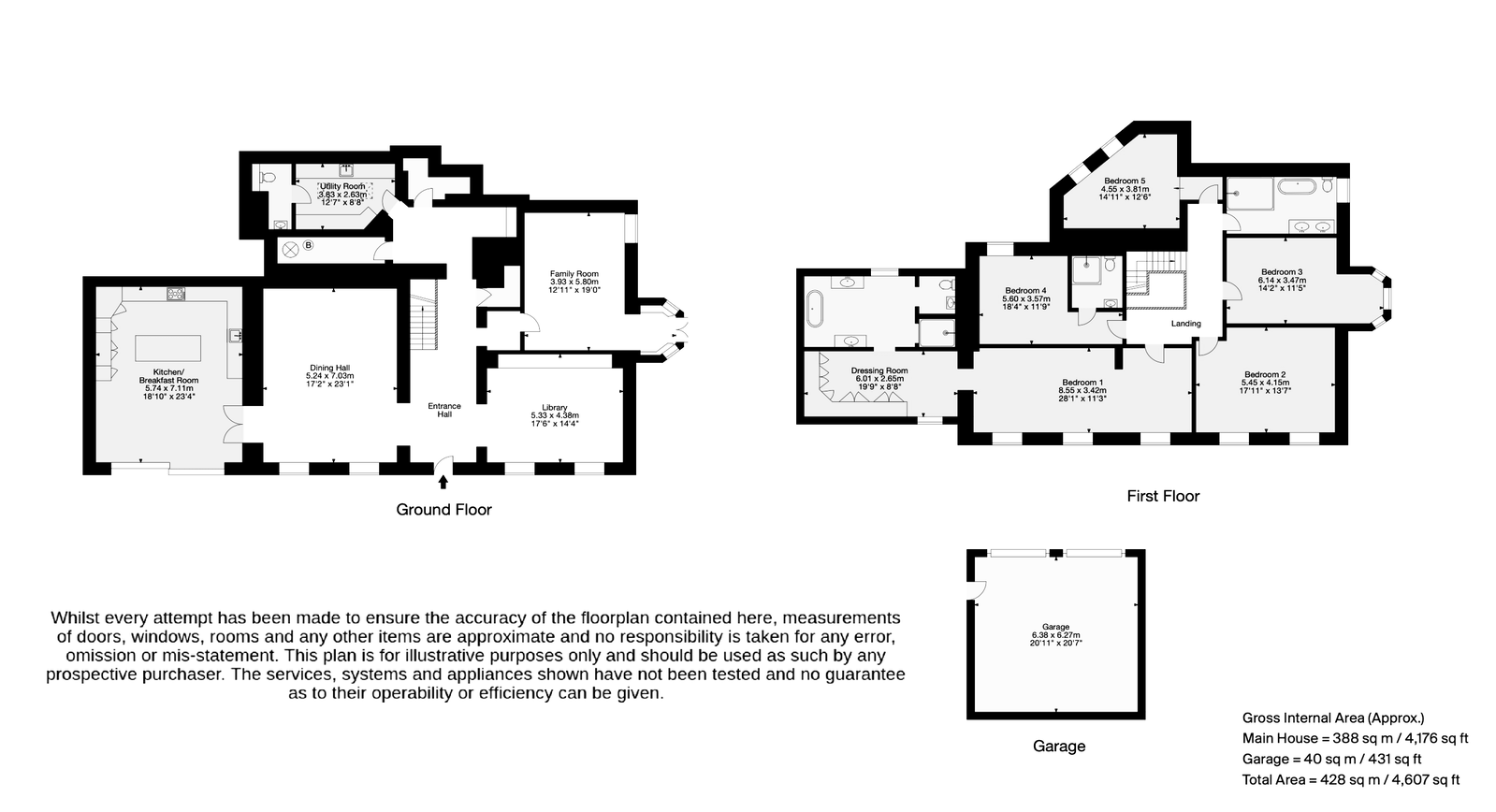 The composite floor plan for Lucia Court