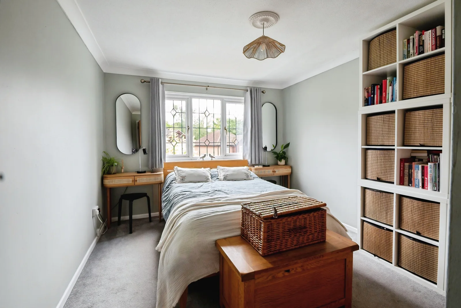 The principal bedroom