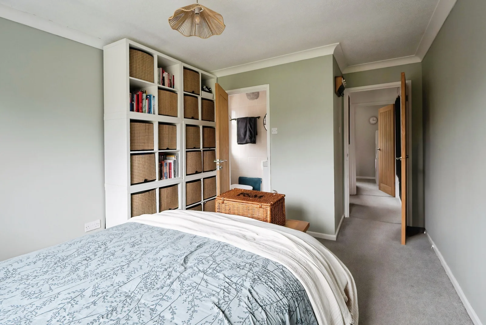 The second double bedroom