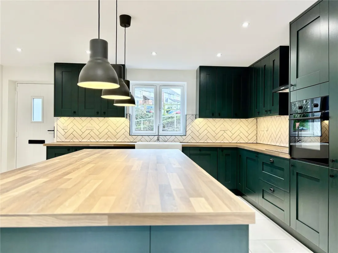 Cabinetry and worktop detail.