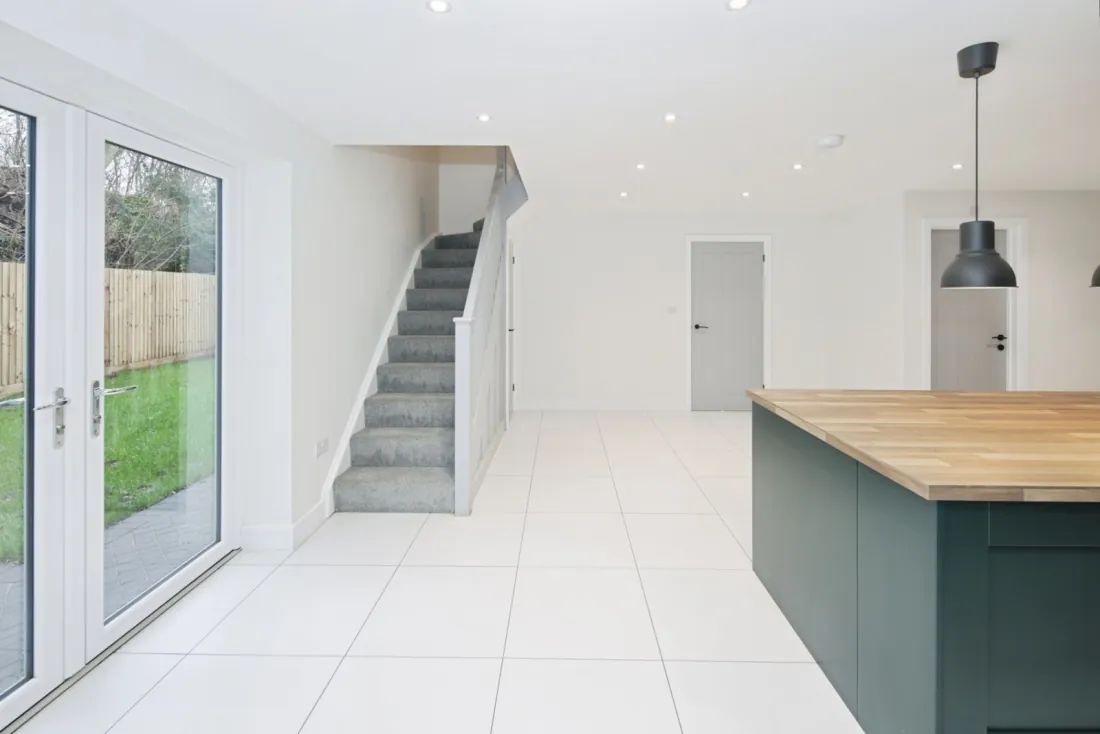 Stair and landing.