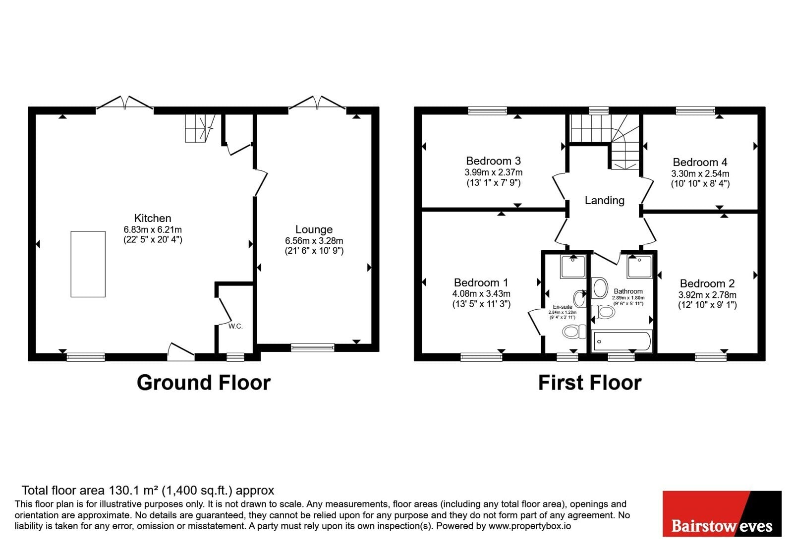 The composite floor plan for New Street