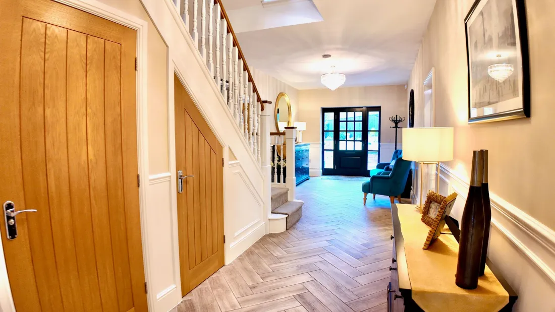 Hallway to stair