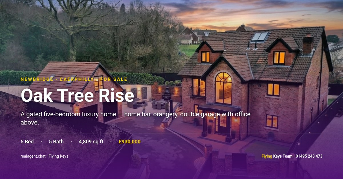 Oak Tree Rise, Newbridge, Caerphilly