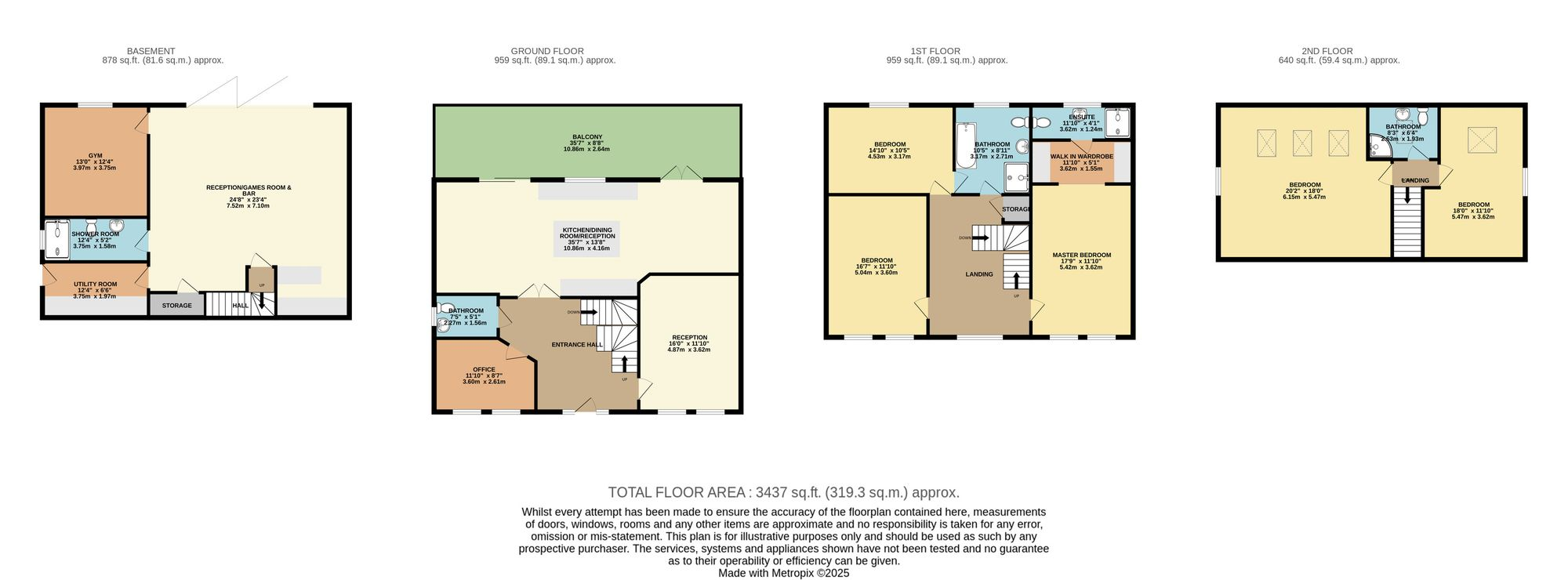 The composite floor plan for Plynlimon Avenue