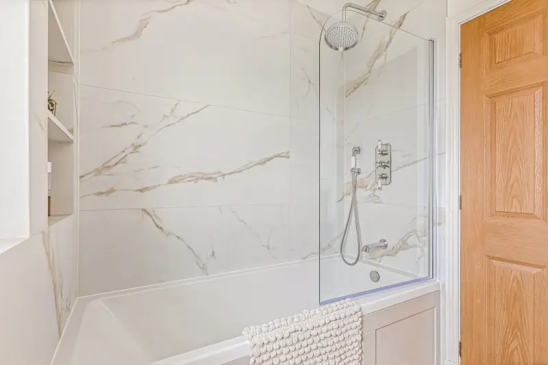 The family bathroom.
