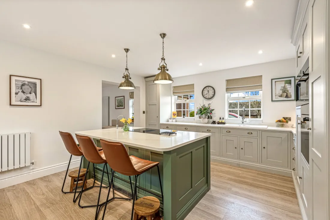 The kitchen.