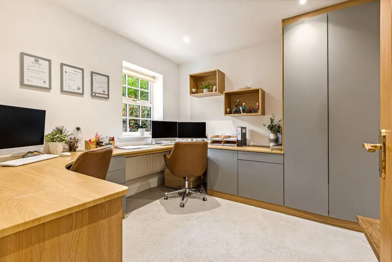 The home office.