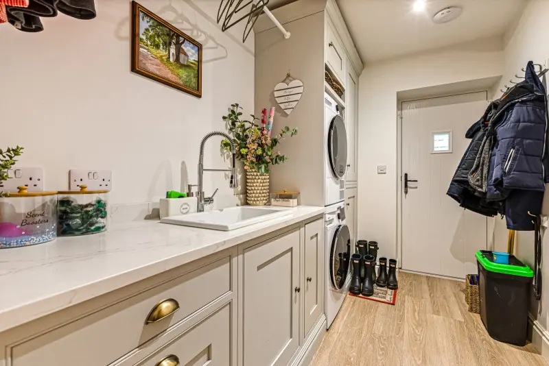 The utility room.
