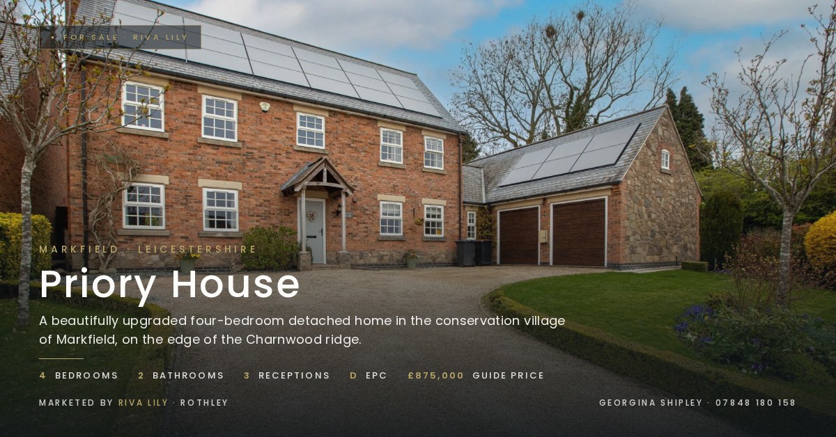 Priory House, Quarryman's Court, Markfield, Leicestershire