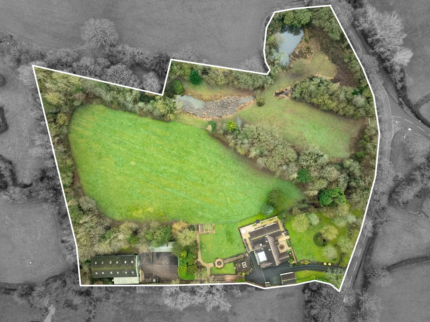 The plot from the air