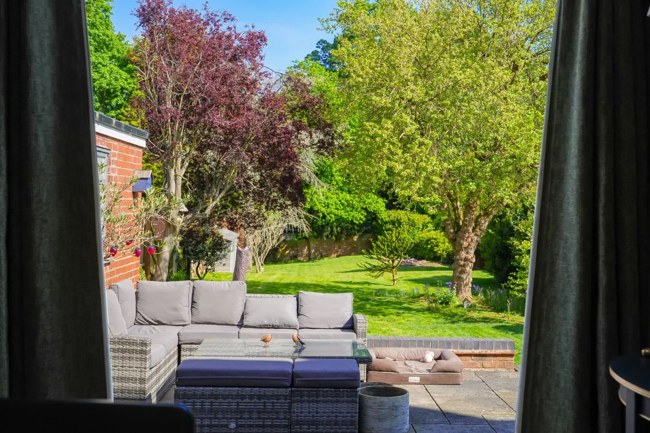 Patio with outdoor seating