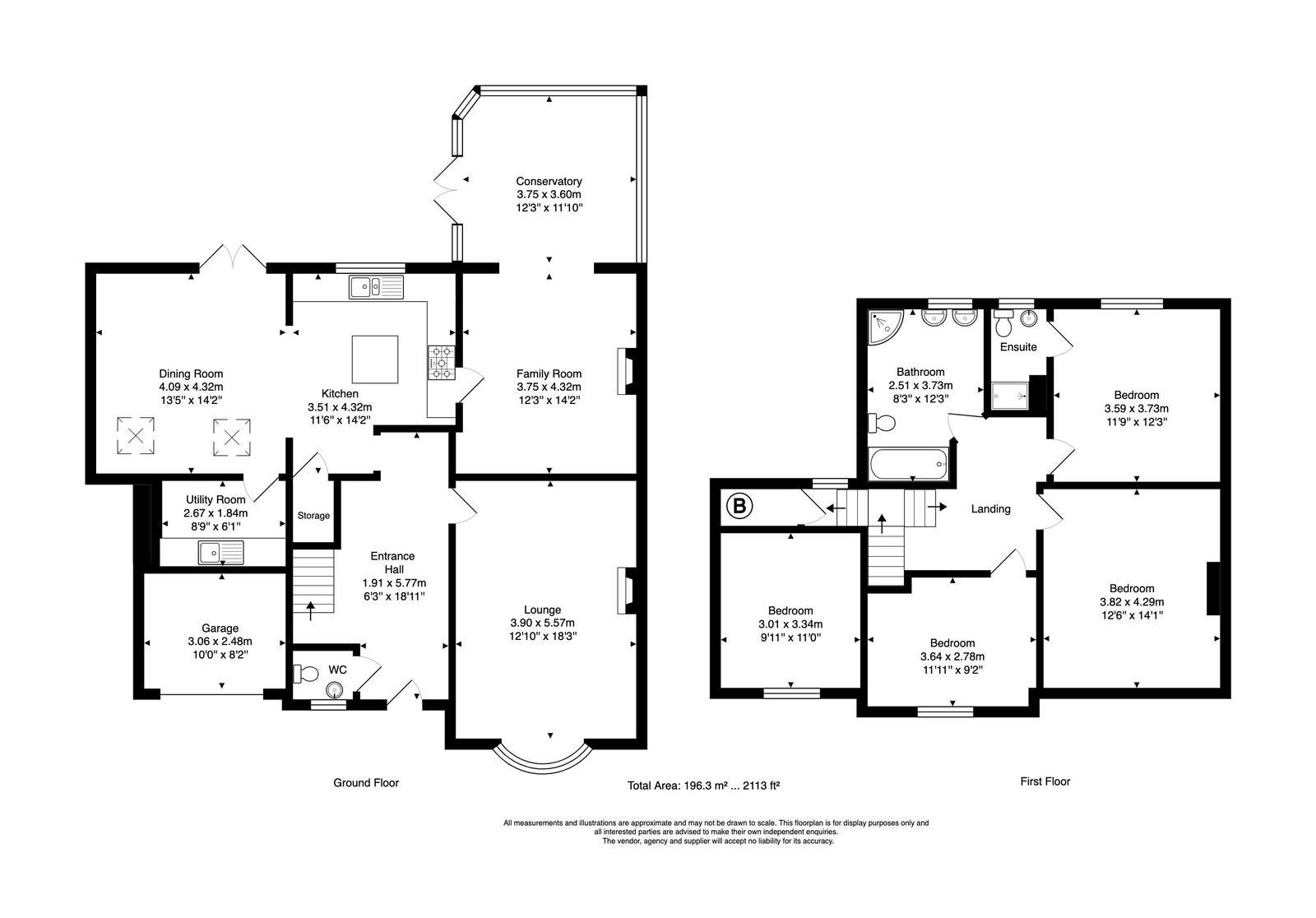 The composite floor plan for Limehurst