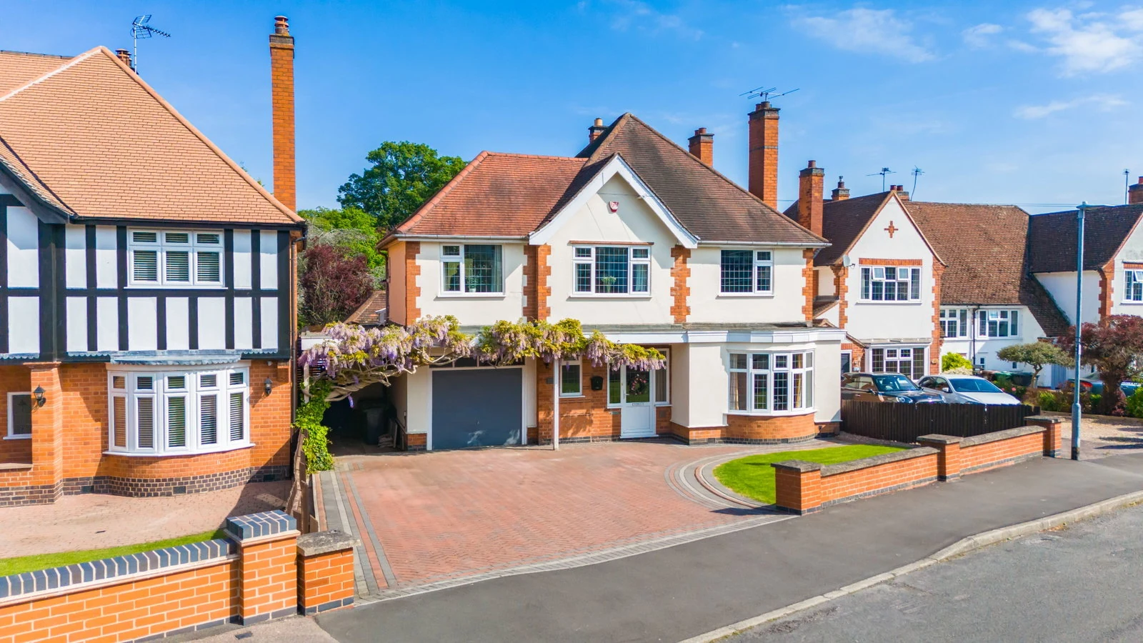 Limehurst — front elevation from Roman Road