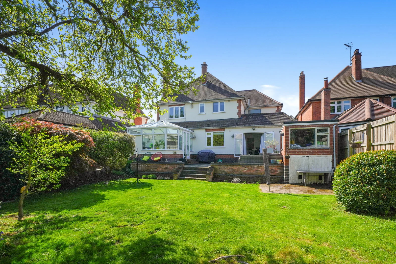 Limehurst — rear elevation from the garden