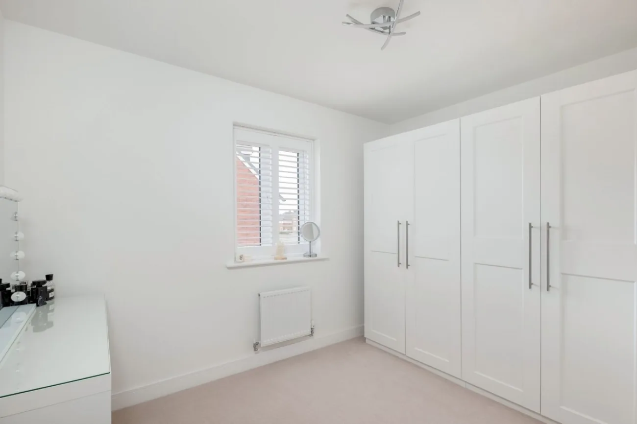 Dressing area at Sorrel Green, Warwick.