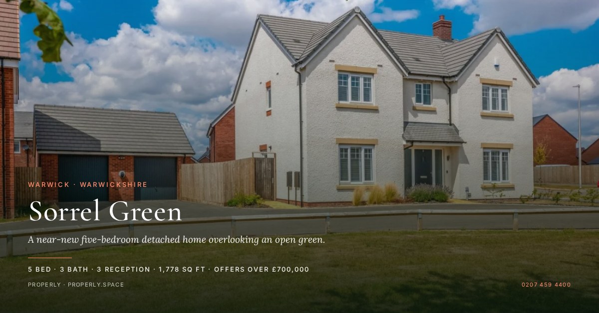 Sorrel Green, Warwick CV34 0AE