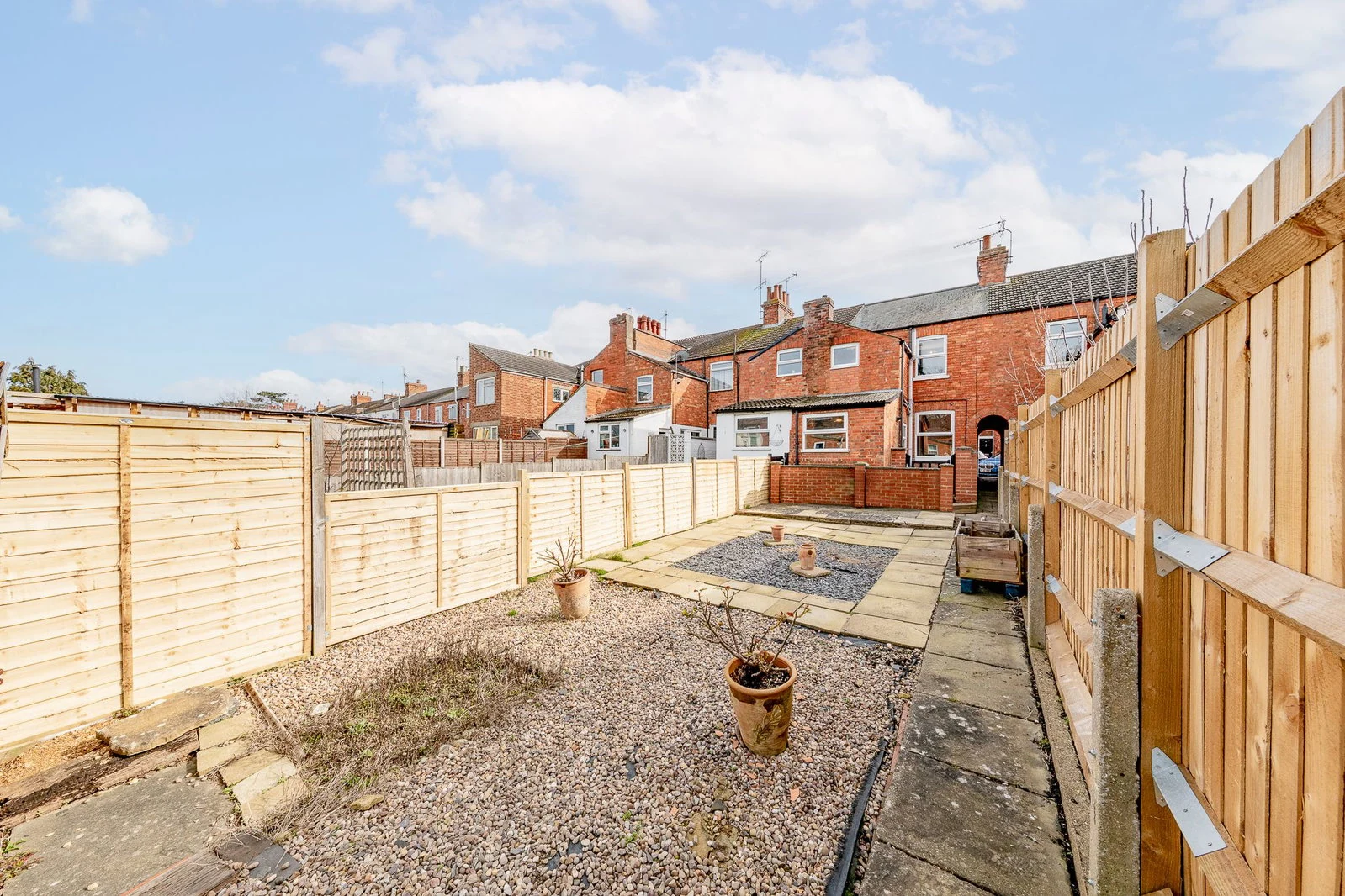 Rear garden at 52 St Mary Street