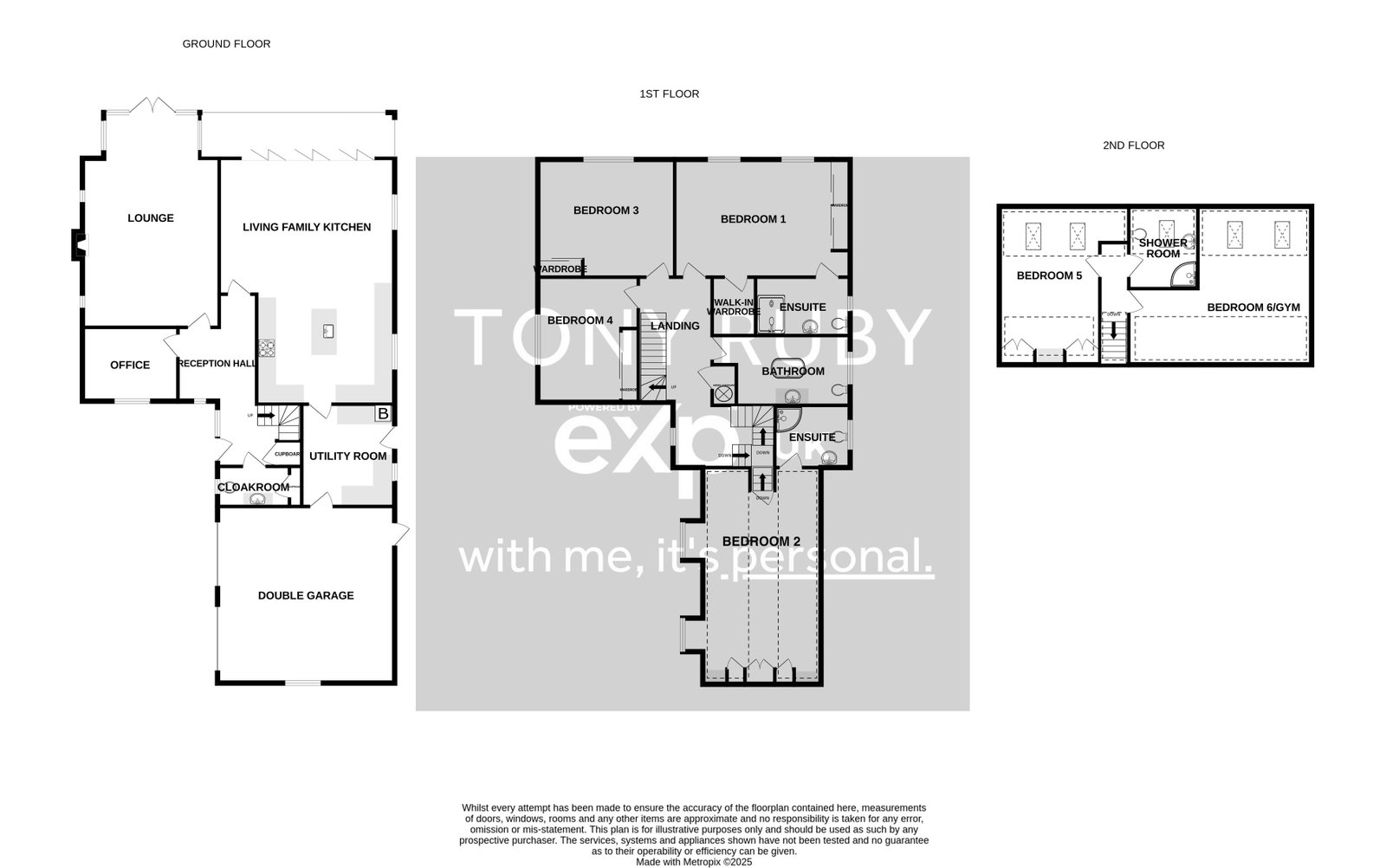 The composite floor plan for Woodland View