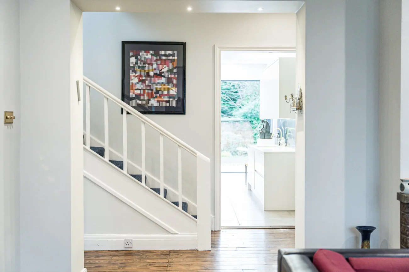 The reception hallway